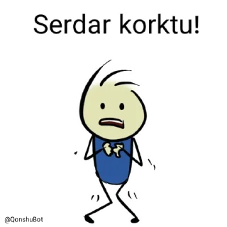 😰 emoji Serdar @Qonshubot Telegram sticker 15 of 31