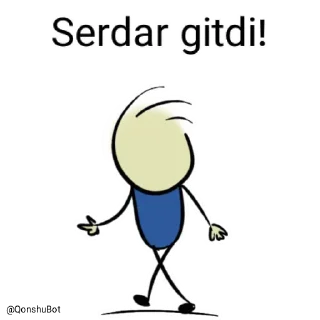 ✋️ emoji Serdar @Qonshubot Telegram sticker 2 of 31