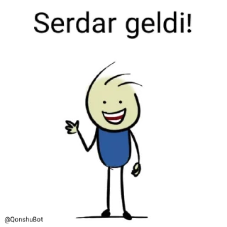 ✋️ emoji Serdar @Qonshubot Telegram sticker 1 of 31