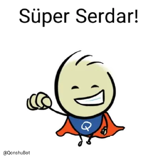 😎 emoji Serdar @Qonshubot Telegram sticker 6 of 31