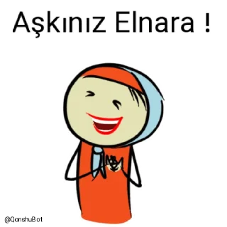 ❤️ emoji Elnara @Qonshubot Telegram sticker 7 of 31