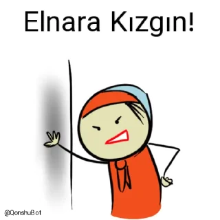 😡 emoji Elnara @Qonshubot Telegram sticker 16 of 31