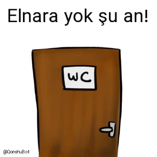 🚽 emoji Elnara @Qonshubot Telegram sticker 22 of 31