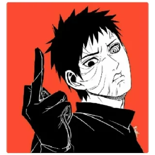 😁 emoji Obito Telegram sticker 18 of 18