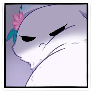 😒 emoji Минто @StickersPackRobot Telegram sticker 24 of 48