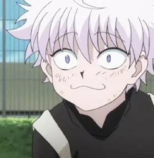 ⚡️ emoji Killua zoldyck @Jigoku_otakus Telegram sticker 21 of 67
