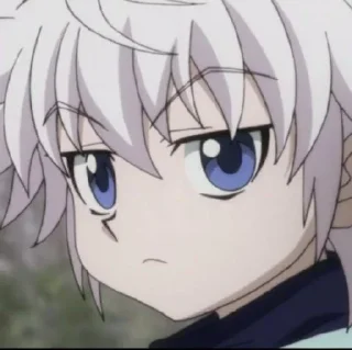 ⚡️ emoji Killua zoldyck @Jigoku_otakus Telegram sticker 7 of 67