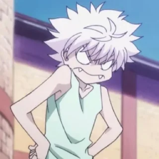 🛹 emoji Killua zoldyck @Jigoku_otakus Telegram sticker 14 of 67