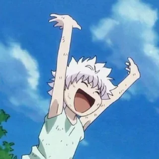 🛹 emoji Killua zoldyck @Jigoku_otakus Telegram sticker 16 of 67