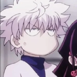 ⚡️ emoji Killua zoldyck @Jigoku_otakus Telegram sticker 15 of 67
