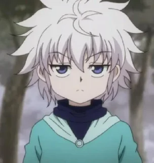 ⚡️ emoji Killua zoldyck @Jigoku_otakus Telegram sticker 9 of 67