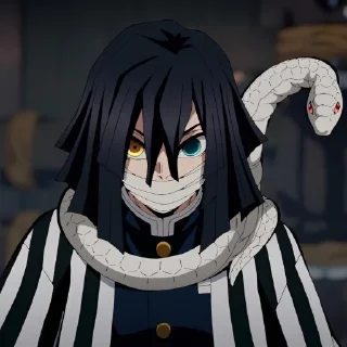 🫧 emoji Obanai Iguro @Black0Rosey Telegram sticker 22 of 25