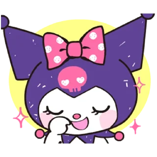 Sticker from Kuromi- Cute & Stylish @Nekostickerss