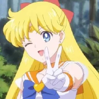 🌟 emoji ✧ Minako Aino ◉ @KesitoMania Telegram sticker 7 of 110