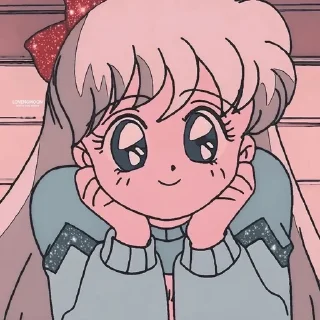 🌟 emoji ✧ Minako Aino ◉ @KesitoMania Telegram sticker 23 of 110