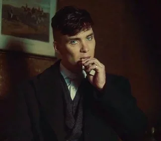 〰 emoji Tommy Shelby | @Reza_Tabashi | Telegram sticker 10 of 30