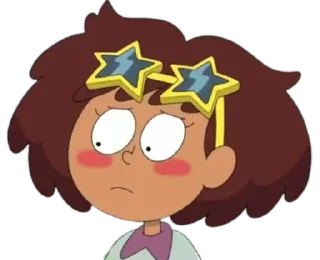 Sticker from Anne - Amphibia : @Characters_stickers