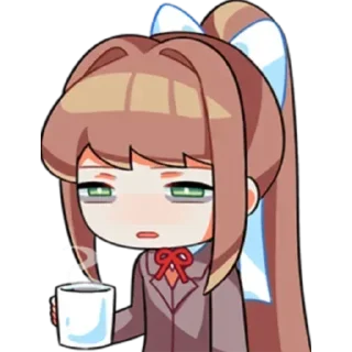 🤩 emoji DDLC by @DDLChent Telegram sticker 10 of 29
