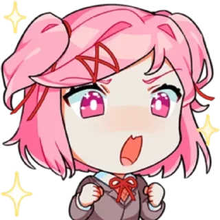 🤩 emoji DDLC by @DDLChent Telegram sticker 17 of 29