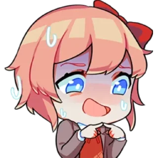 🤩 emoji DDLC by @DDLChent Telegram sticker 24 of 29