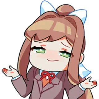 🤩 emoji DDLC by @DDLChent Telegram sticker 6 of 29