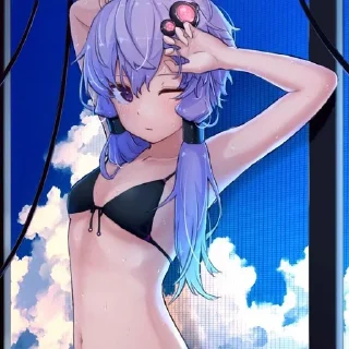 Sticker from ♫⃝⬤◯ Yuzuki Yukari // @KesitoMania