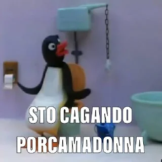 Sticker from 👑 Il Re Del Sesso Pazzurdo Sgravato 👑