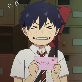 Sticker from Rin Okumura (@TodorokiShouto)