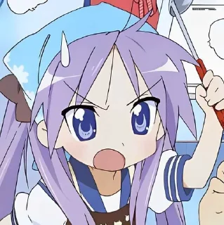 Sticker from ⭐┆ Kagami Hiiragi ٭ @KesitoMania