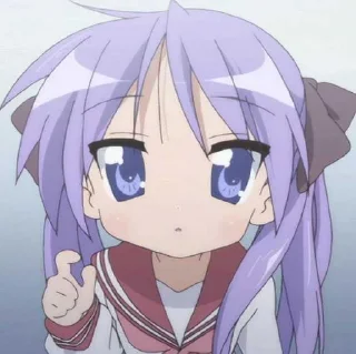 Sticker from ⭐┆ Kagami Hiiragi ٭ @KesitoMania
