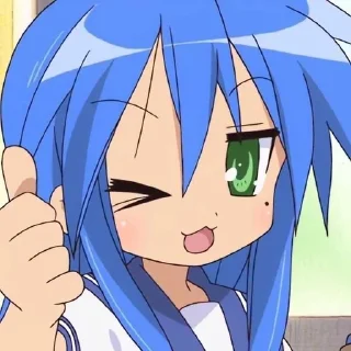 Sticker from ⭐┆ Konata Izumi ٭ @KesitoMania