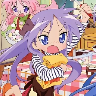 Sticker from ⭐┆ Kagami Hiiragi ٭ @KesitoMania