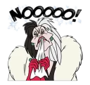😤 emoji Disney Villains Telegram sticker 20 of 41