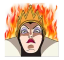Sticker from Disney Villains