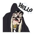 👋 emoji Disney Villains Telegram sticker 17 of 41