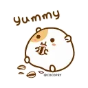 Sticker from Hamster Bean 🐹@MochaStickers