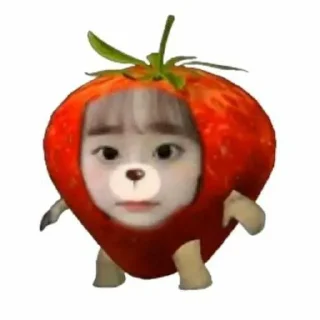 ⭐️ emoji Чу клубника @Stikerhi_bot Telegram sticker 5 of 7