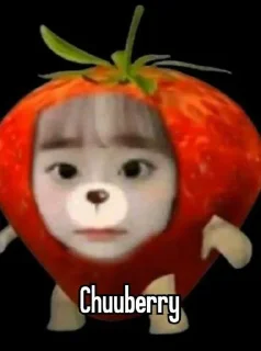 ⭐️ emoji Чу клубника @Stikerhi_bot Telegram sticker 7 of 7