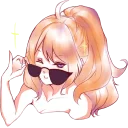😎 emoji Guren @Nekostickerss Telegram sticker 10 of 14