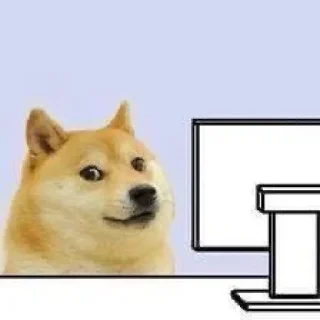 Sticker from Doge and Cheems