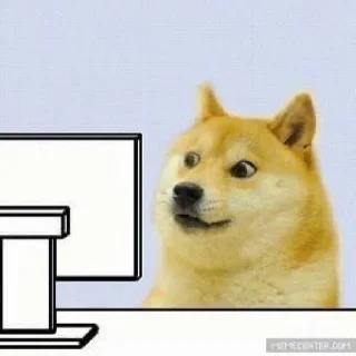 Sticker from Doge and Cheems
