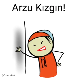 😡 emoji Arzu @Qonshubot Telegram sticker 16 of 31