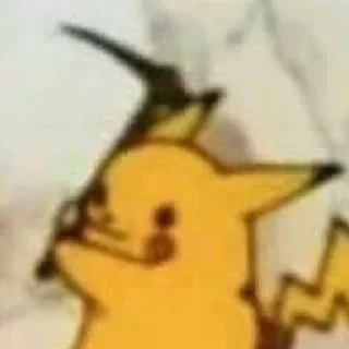 Sticker from Pikachu.