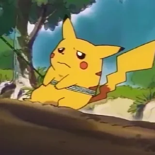 Sticker from Pikachu.