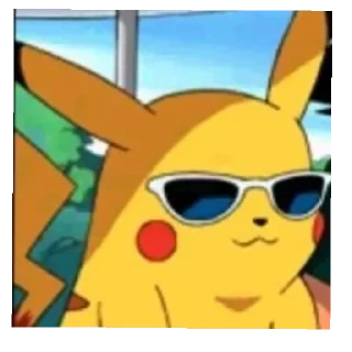 Sticker from Pikachu.