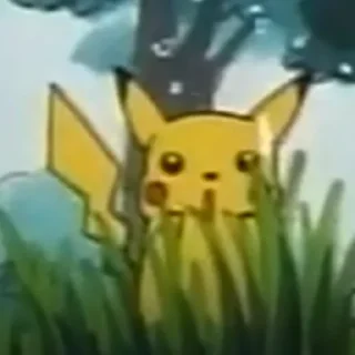 Sticker from Pikachu.