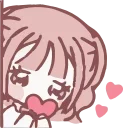 🥰 emoji ˗ˋʚ 𝑓𝑙𝑢𝑓𝑓𝑦 ♡︎ @I1RRN ɞˊ˗ Telegram sticker 1 of 35