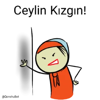 😡 emoji Ceylin @Qonshubot Telegram sticker 16 of 31