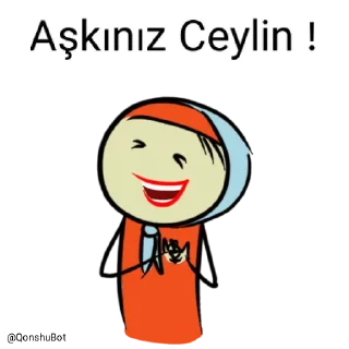 ❤️ emoji Ceylin @Qonshubot Telegram sticker 7 of 31