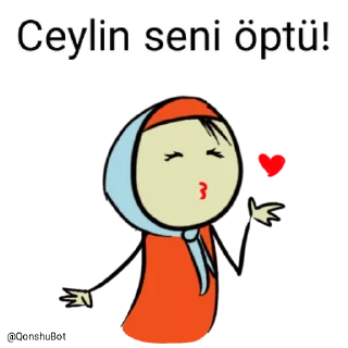 💋 emoji Ceylin @Qonshubot Telegram sticker 19 of 31